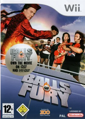 Balls of Fury box cover front